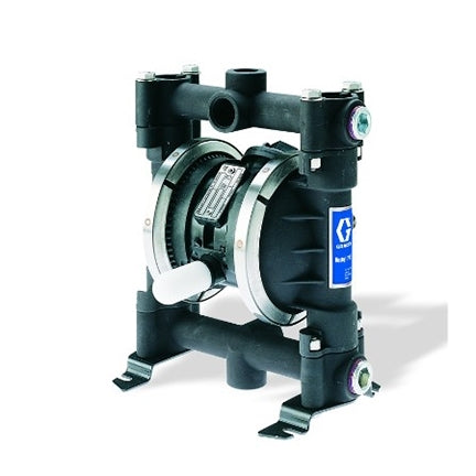 Graco Husky 716 AL Air Operated Double Diaphragm Metal Pump with BSP Standard Air Valve, AC Seat, PTFE Ball, PTFE Diaphragm (D5C211)