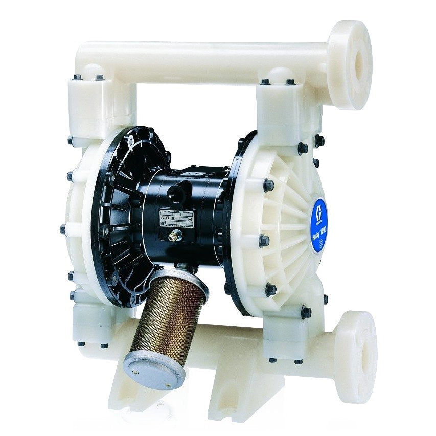 Graco Husky 1590 PVDF 1-1/2 in. (38.1 mm) NPT Standard Pump, AL Center Section, PVDF Seats, PTFE Balls & PTFE Diaphragm (DB5A11)