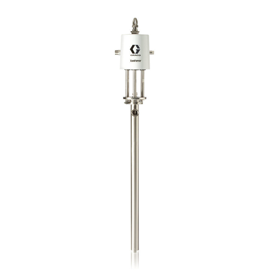 Graco 6:1 Ratio SaniForce Drum Length RAM Double Ball Piston Pump (24G740)