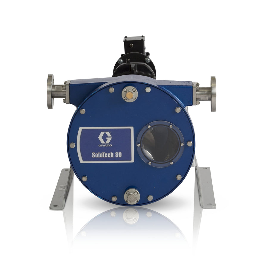 Graco SoloTech™ i30 Natural Rubber Peristaltic Hose Pump with Natural Rubber Hose, 316 Stainless Steel Barb & BLDC Motor (19Z097)