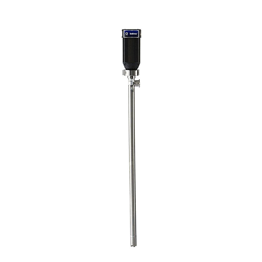 Graco 230 VAC Variable Speed Centrifugal Drum Pump System with European Plug Style and 39 inch Lower (25C412)