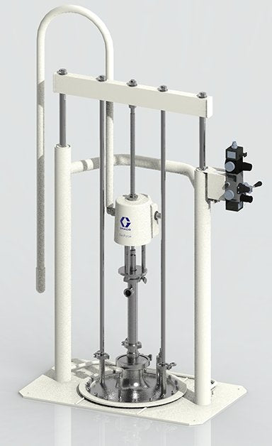 Graco SaniForce Ram Unit, Carbon Steel Frame, 6:1 PP, Inflatable Seal, Exposed Controls (SDU.B04AAA6AA0C21)