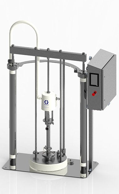 Graco SaniForce Ram Unit, SST Frame, 6:1 PP, Inflatable Seal, Electronic Controls (SDU.A04AAA3AA0C21)