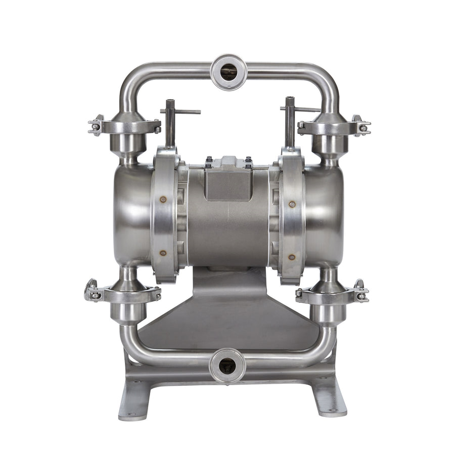 Graco SaniForce 1040, 1" HS SST Pneumatic Diaphragm Pump, SS Center, SS Seat, PT Balls, PS Diaphragms (SP1B.0009)