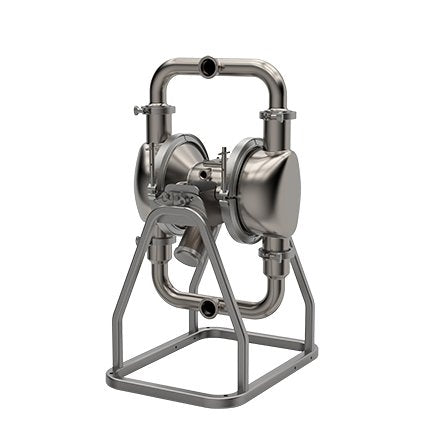 Graco SaniForce 2150, 2" PH SST Pneumatic Diaphragm Pump, SS Center, SS Seats, PT Balls, PO Diaphragms (SP2B.0118)