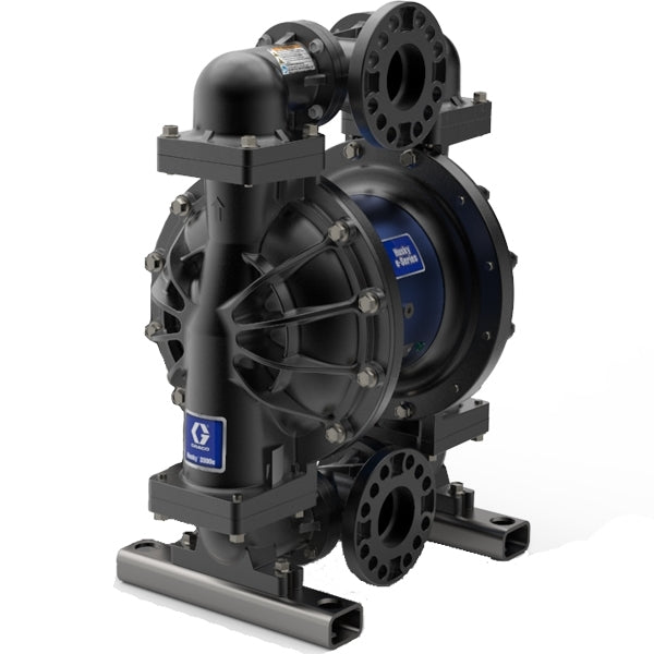Graco Husky 3300e 3" AL Electric Diaphragm Pump; -- No Motor, No CMPSR, End Port BSP, AL Center, SP Seat, SP Ball, SP Diaphragm (659029)