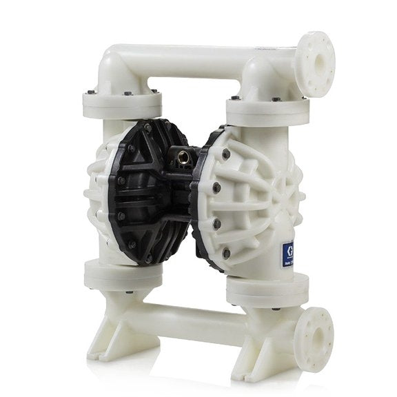 Graco Husky 2200 PP Pump, End Flange, PP Center Section, PP Seats, PTFE Balls & PTFE Diaphragm (653511)