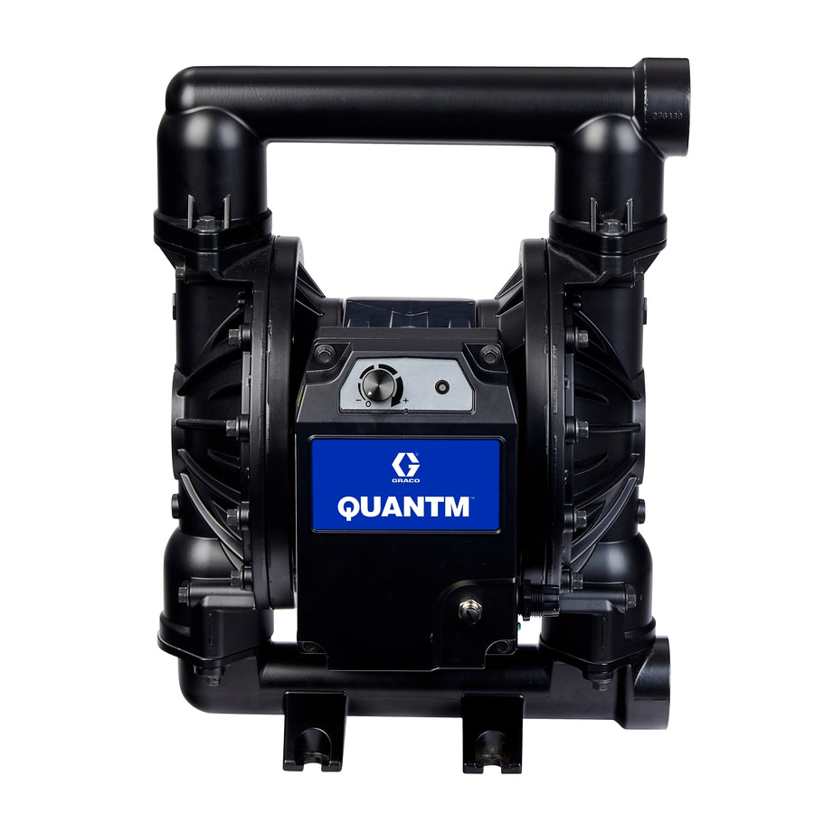 Graco QUANTM i120, 2"NPT, Aluminum Electric Diaphragm Pump, 200-240 V, AL Center, FK Seat, FK Ball, FK Diaphragm (TE120-0217)
