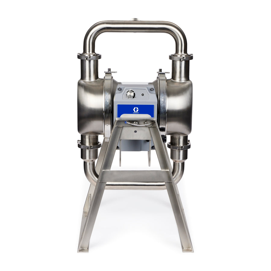 Graco QUANTM h120, 2"Tri-clamp, 3A SST Electric Diaphragm Pump, 200-240 V, FEP AL Center, SS Seat, PT Ball, EO Diaphragm (HE120-0442)