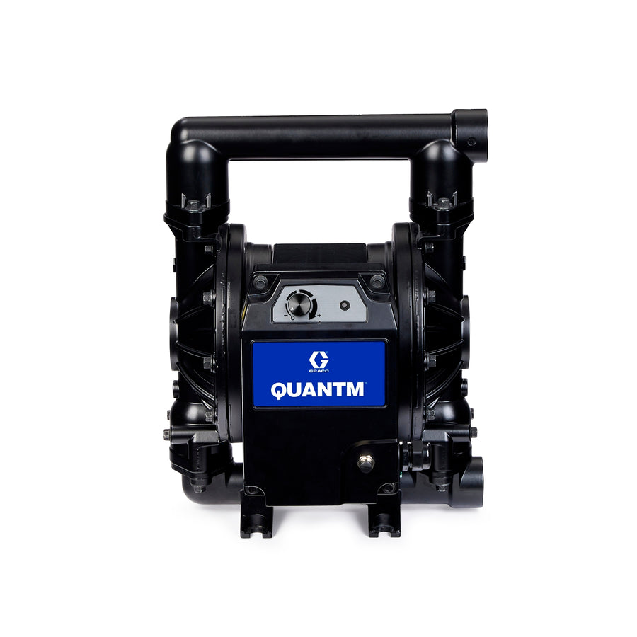 Graco QUANTM i80, 1.5"BSPT, Aluminum Electric Diaphragm Pump, 200-240 V, AL Center, GE Seat, GE Ball, GE Diaphragm (TE80-0175)