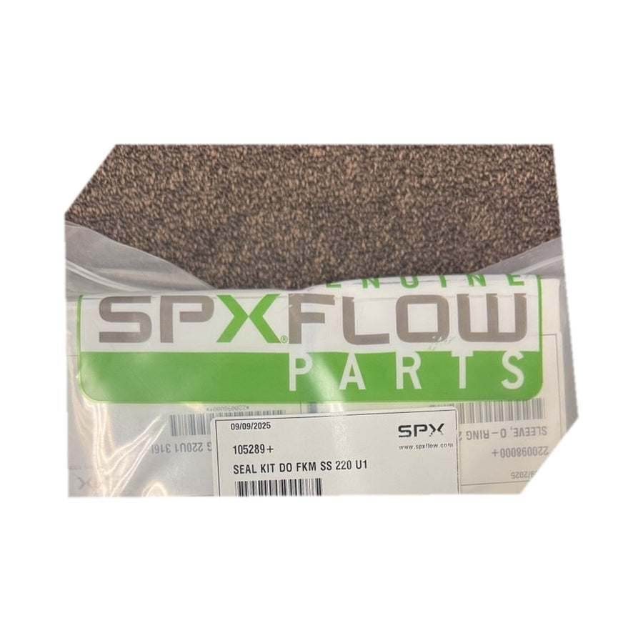 SPX FLOW Waukesha 220 U1 double O-ring FKM stainless-sleeve seal kit 105289+